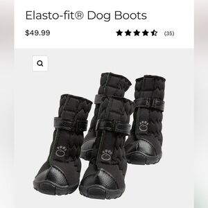 NIB GF-Pet Elasto Fit dog boots size XS